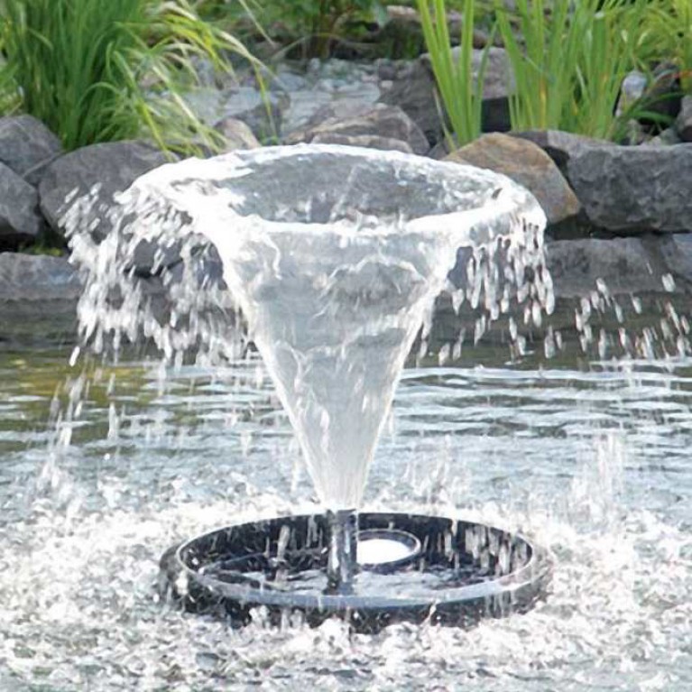 Насадка фонтанная MT25, Kelchduese jet 1" ВР, высота макс 0,3 м, диаметр макс 0,6 м, из нерж стали