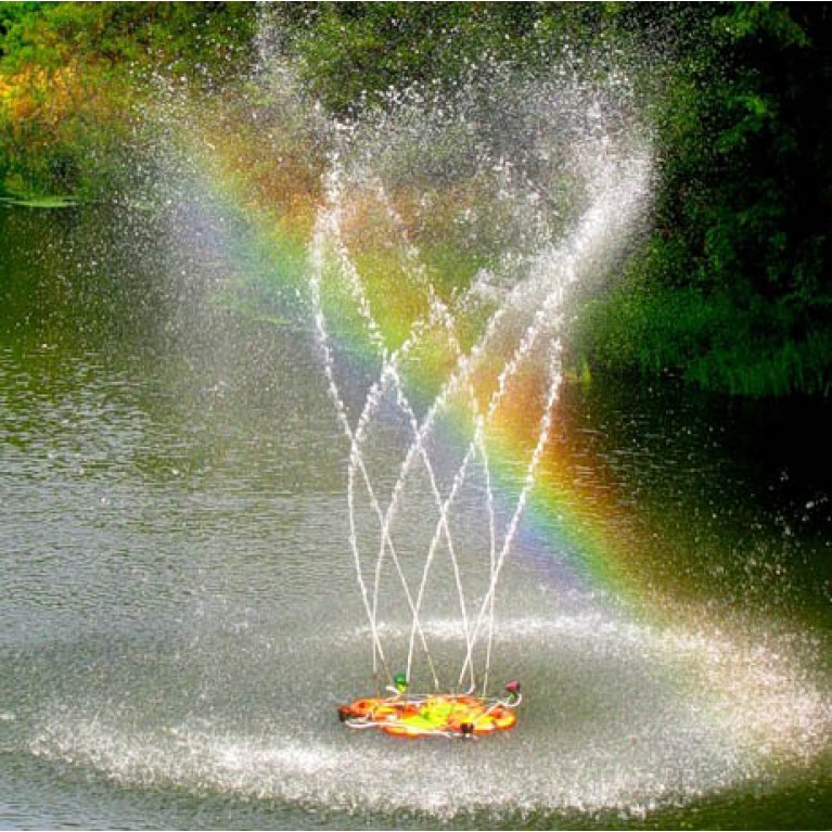 Насадка фонтанная SE50, Rotating 2" ВР, высота макс 6 м, диаметр макс 3 м, из меди