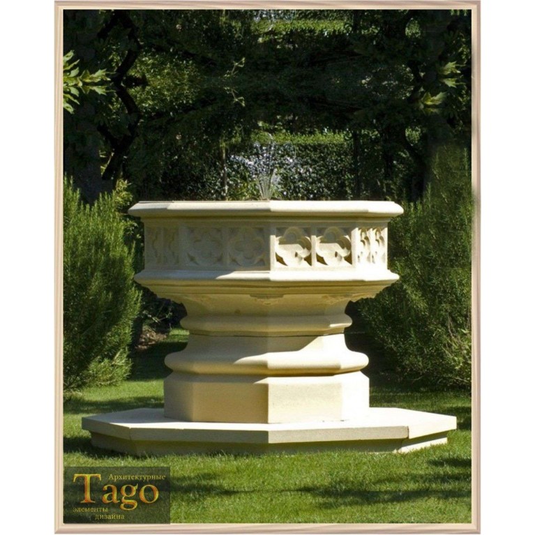 Готический фонтан высота 660 мм