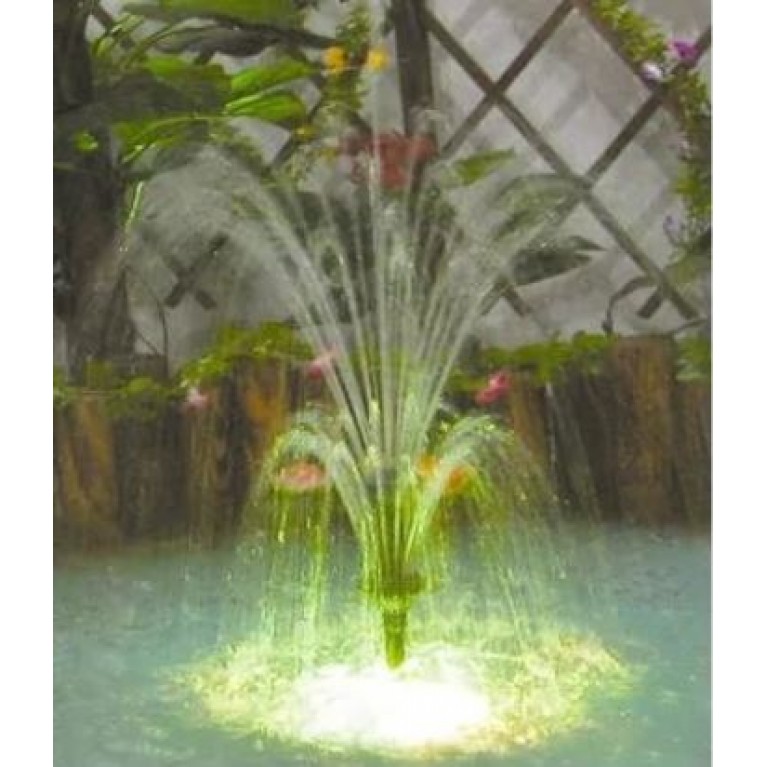 Насос для фонтана с подсветкой HQ-2512F, 55вт, высота фонтана 1м, диаметр 1м