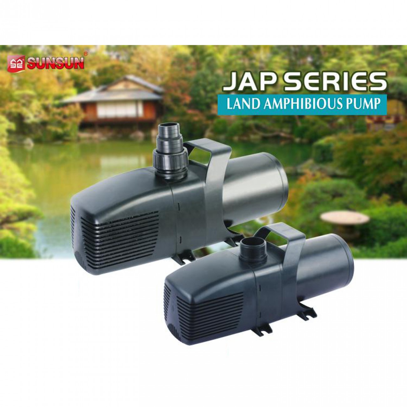 Насос для пруда и фонтана JAP-7500, 7500 л/ч, 5 м напор, 140 вт