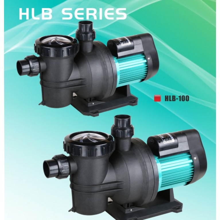 Насос для пруда и бассейна HLB-100, 17100л/ч, 8м напор, 750вт