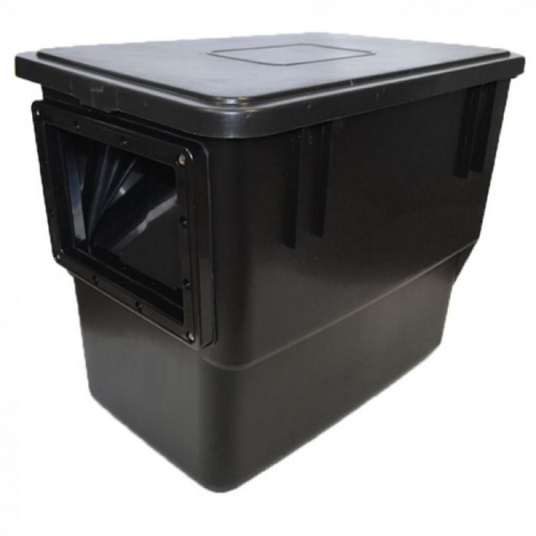 Скиммер для пруда береговой CF-40, с насосом, 640x370x450мм, штуцер 25/32/40мм