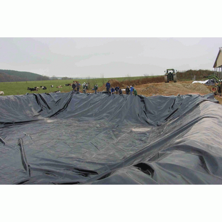 Геомембрана ПНД (LDPE), толщина 2мм, цена зарулон