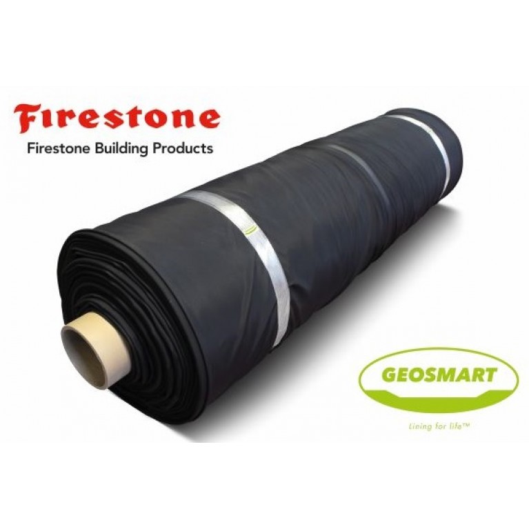 Высококачественная бутилкаучуковая Firestone GeoSmart (Испания), 1,0мм, рулон 15*30м, цена за м.кв.