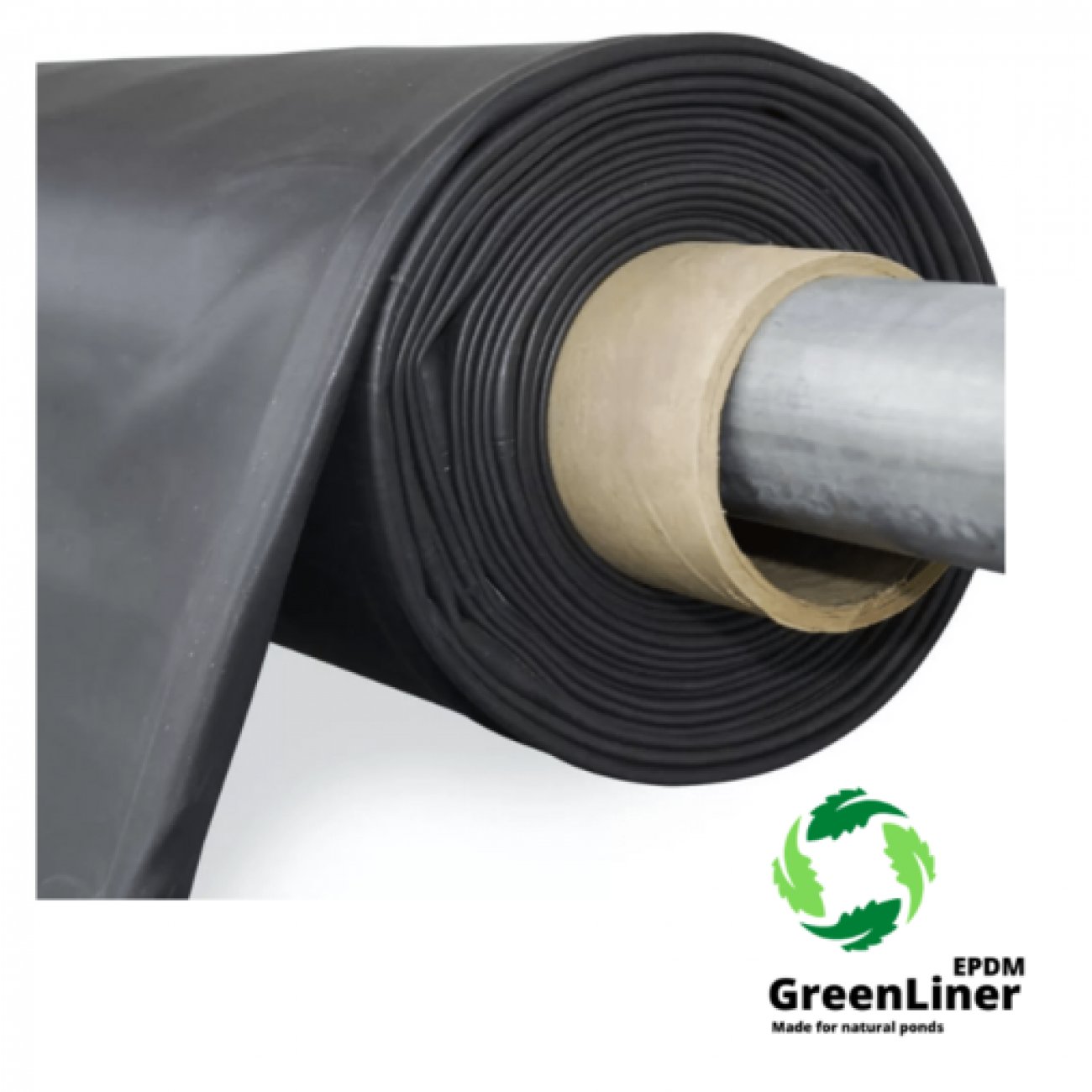 ПЛЕНКА БУТИЛКАУЧУКОВАЯ ДЛЯ ПРУДА GREENLINER 1,0MM, РУЛОН 3*30М, ЦЕНА ЗА М2