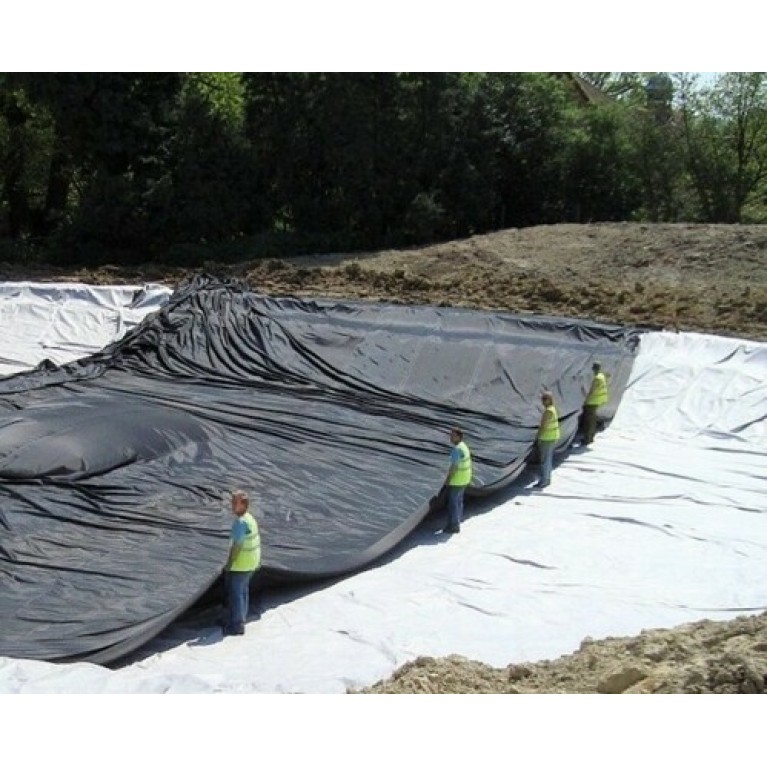 ПЛЕНКА БУТИЛКАУЧУКОВАЯ ДЛЯ ПРУДА GREENLINER 1,0MM, РУЛОН 3*30М, ЦЕНА ЗА М2