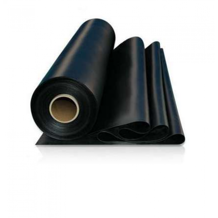 Пленка ПВХ Ergis 1,0мм, рулон 8*20м, черный цвет, цена за м2