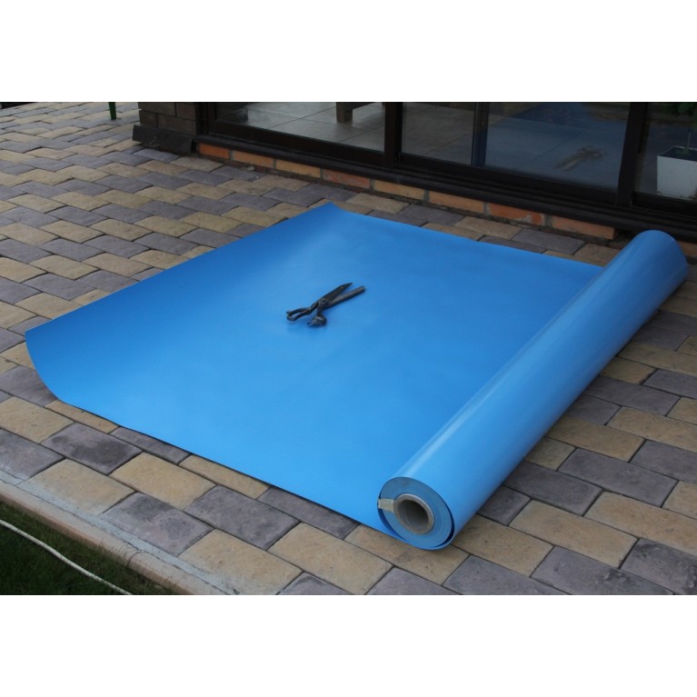 Пленка ПВХ для пруда Ergis 0,5мм, рулон 6*40м, цена за м2, цвет синий