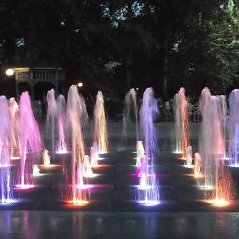 Подсветка для фонтана /пруда HQ4012F-M светодиодная, 12 вт, разноцветная, 24 в напряжение, 0,5 м кабель, из нерж стали