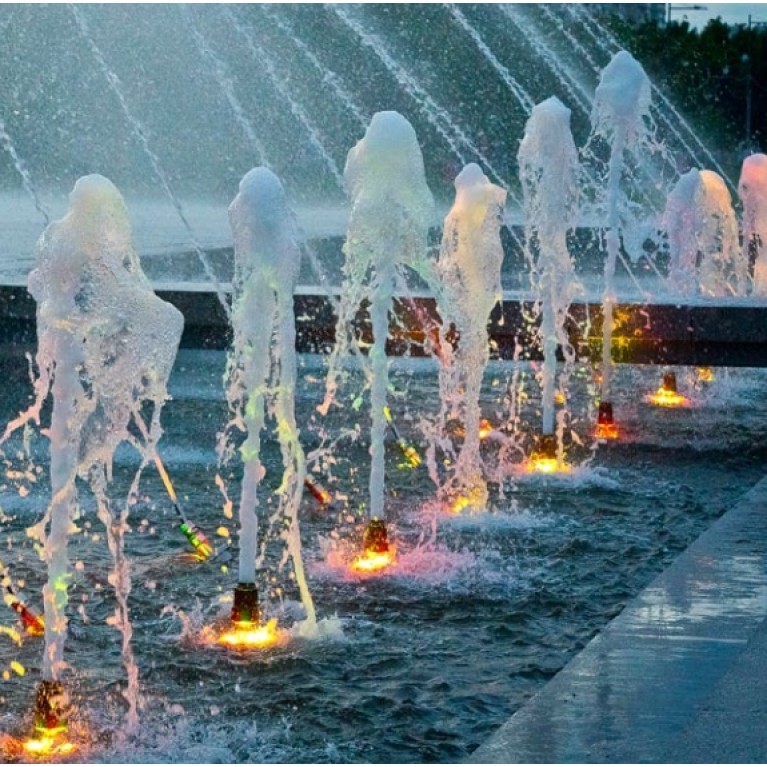 Подсветка для фонтана /пруда HQ4012F-W светодиодная, 12 вт, цвет теплый белый, 24 в напряжение, 0,5 м кабель, из нерж стали