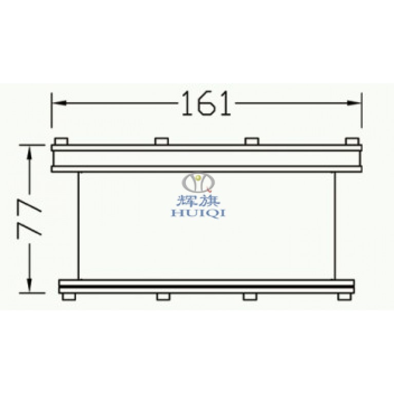 Подсветка фонтанная светодиодная HQ-2509W W-A, 9вт мощность, цвет теплый белый,24в, 5м кабель, 161*77мм