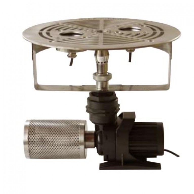 Подсветка для пешеходных фонтанов HQ5015FD-DMX светодиодная, 15 вт, DMX - управление цветом, 24 в напряжение, 0,5 м кабель, из нерж стали