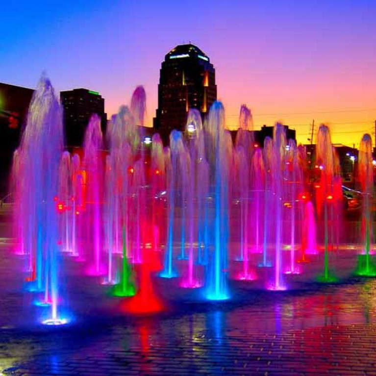 Светильник для фонтана и пруда LED HQ-SB03 DMX, 3вт, 24в, 0,5 м кабель, разноцветная, светодиодная, управляемая пультом ДУ