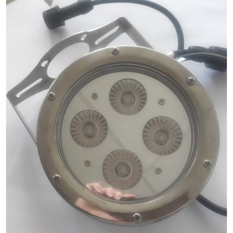 Подсветка для фонтана /пруда HQ-SD18M светодиодная, 18 вт, разноцветная, 24 в напряжение, 0,5 м кабель, из нерж стали