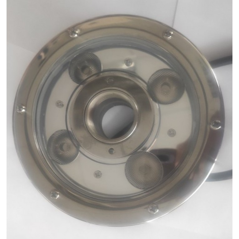 Подсветка для фонтана /пруда HQ2512FA-M светодиодная, 12 вт, разноцветная, 24 в напряжение, 0,5 м кабель, из нерж стали