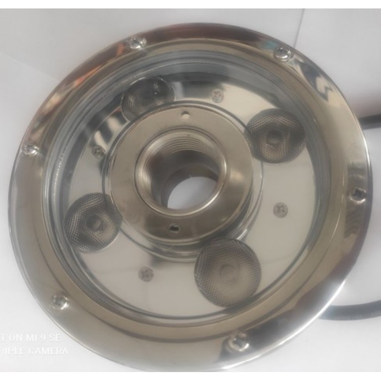 Подсветка для фонтана /пруда HQ2512FA-M светодиодная, 12 вт, разноцветная, 24 в напряжение, 0,5 м кабель, из нерж стали