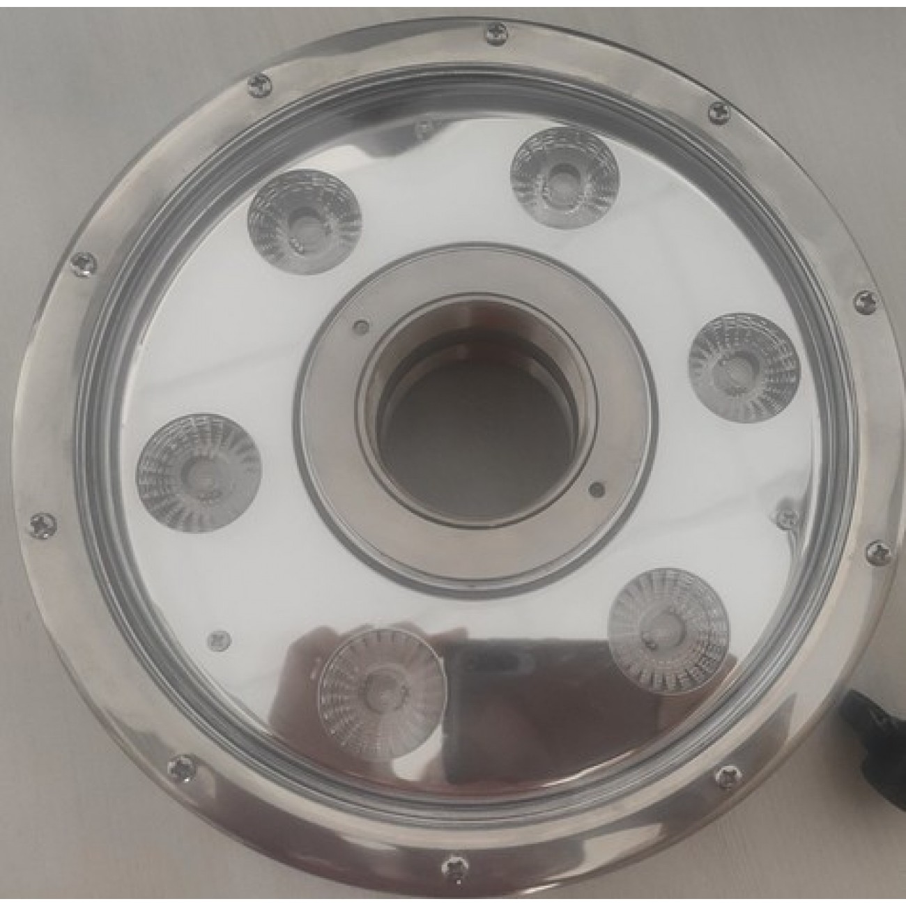 Подсветка для фонтана /пруда HQ5018FA-M светодиодная, 18 вт, разноцветная, 24 в напряжение, 0,5 м кабель, из нерж стали