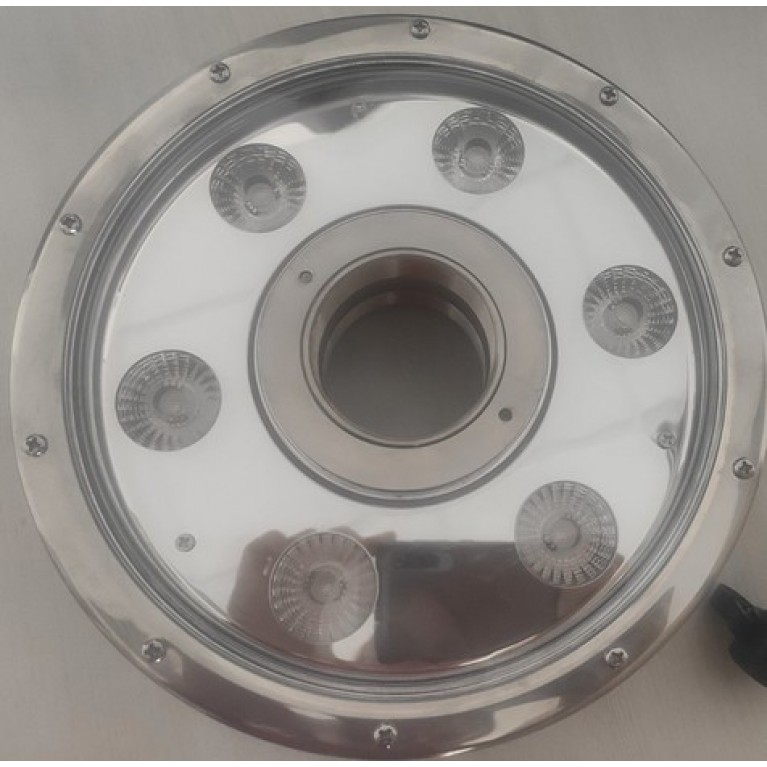 Подсветка для фонтана /пруда HQ5018FA-M светодиодная, 18 вт, разноцветная, 24 в напряжение, 0,5 м кабель, из нерж стали