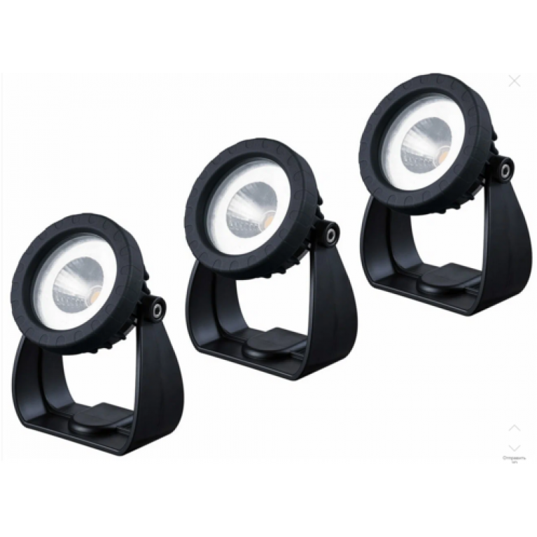 Подсветка для фонтанаPL6LED подводно/надводная со светодиодами сверхмощная 3 х 6 Вт.